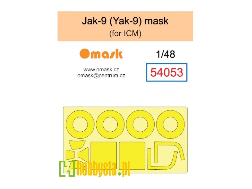 Jak-9 (Yak-9) Mask (For Icm) - image 1