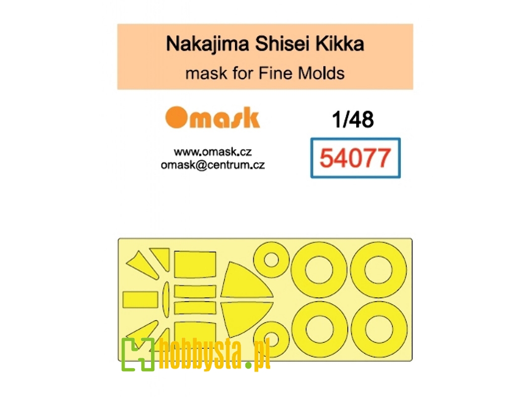 Nakajima Shisei Kikka - Mask Set (For Fine Molds Kits) - image 1