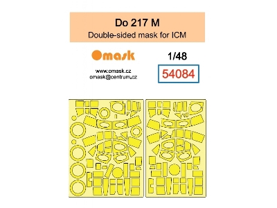 Dornier Do-217 M - Double-sided Mask Set (For Icm Kits) - image 1