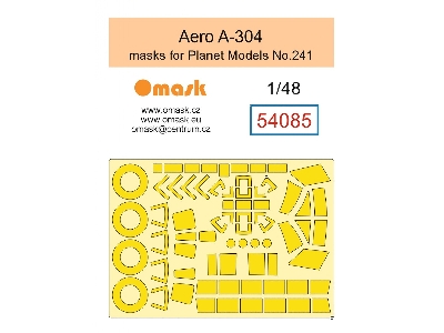 Aero A-304 - Mask Set (For Planet Models No.241 Kit) - image 1