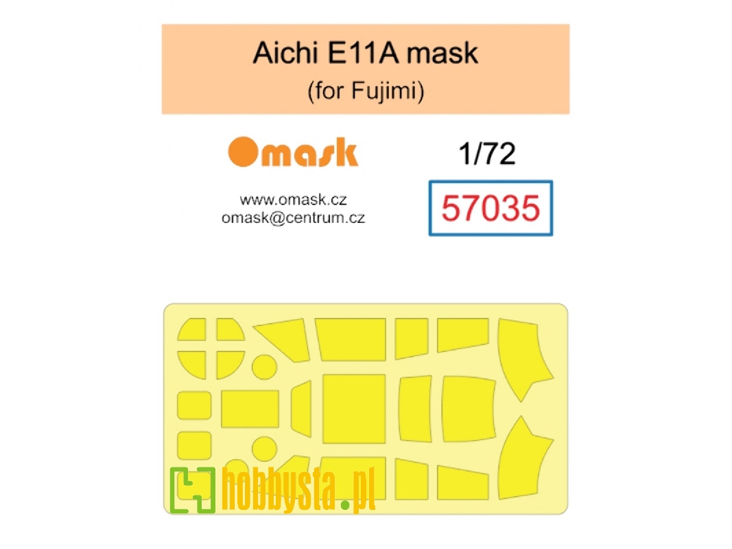 Aichi E11a Mask (For Fujimi) - image 1