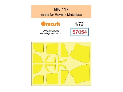 Mbb/Kawasaki Bk 117  Mask Set (For Revell/Matchbox Kits) - image 1