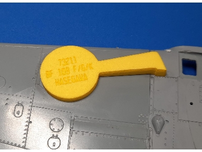 Messrschmitt Bf-109 F/G/K - Wheel Bay Plugs (For Hasegawa / Hobby 2000 Kits) - image 2