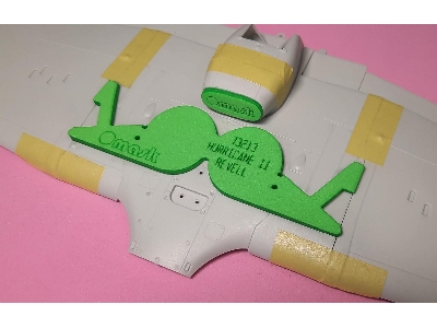 Hawker Hurricane Mk.Iib / Mk.Iic - Wheel Bay Plugs (For Revell Kits) - image 2