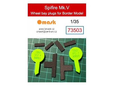 Supermarine Spitfire Mk.V - Wheel Bay Plugs (For Border Model) - image 1
