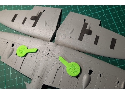 Supermarine Spitfire Mk.V - Wheel Bay Plugs (For Border Model) - image 2