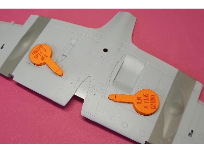 Supermarine Spitfire Mk.I / Mk.V - Wheel Bay Plugs (For Airfix Kits) - image 2