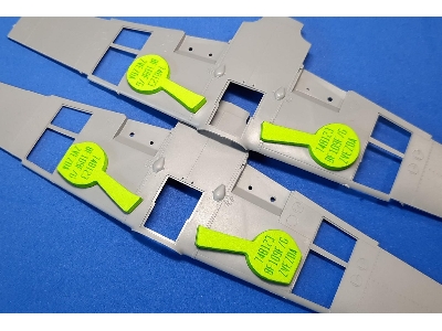 Messerschmitt Bf-109 F/G - Wheel Bay Plugs (For Zvezda Kits) - image 2