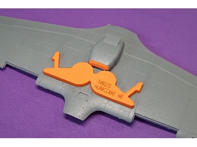 Hawker Hurricane - Wheel Bay Plugs (For Hobby Boss Kits) - image 2