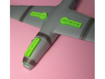 Embraer Emb-314 Super Tucano - Wheel Bay Plugs (For Hobby Boss Kits) - image 2