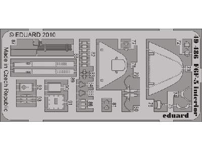 F6F-5 interior S. A. 1/48 - Hobby Boss - image 1