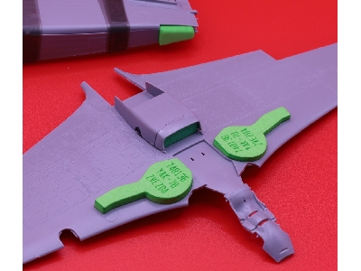 Yakovlev Yak-7b - Wheel Bay Plugs (For Zvezda Kits) - image 2