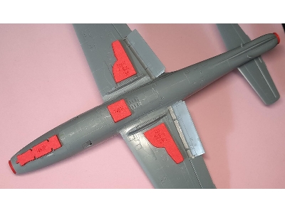 F-84g Thunderjet Wheel Bay Plugs (For Tamiya 61060, 6160f, 61077) - image 2