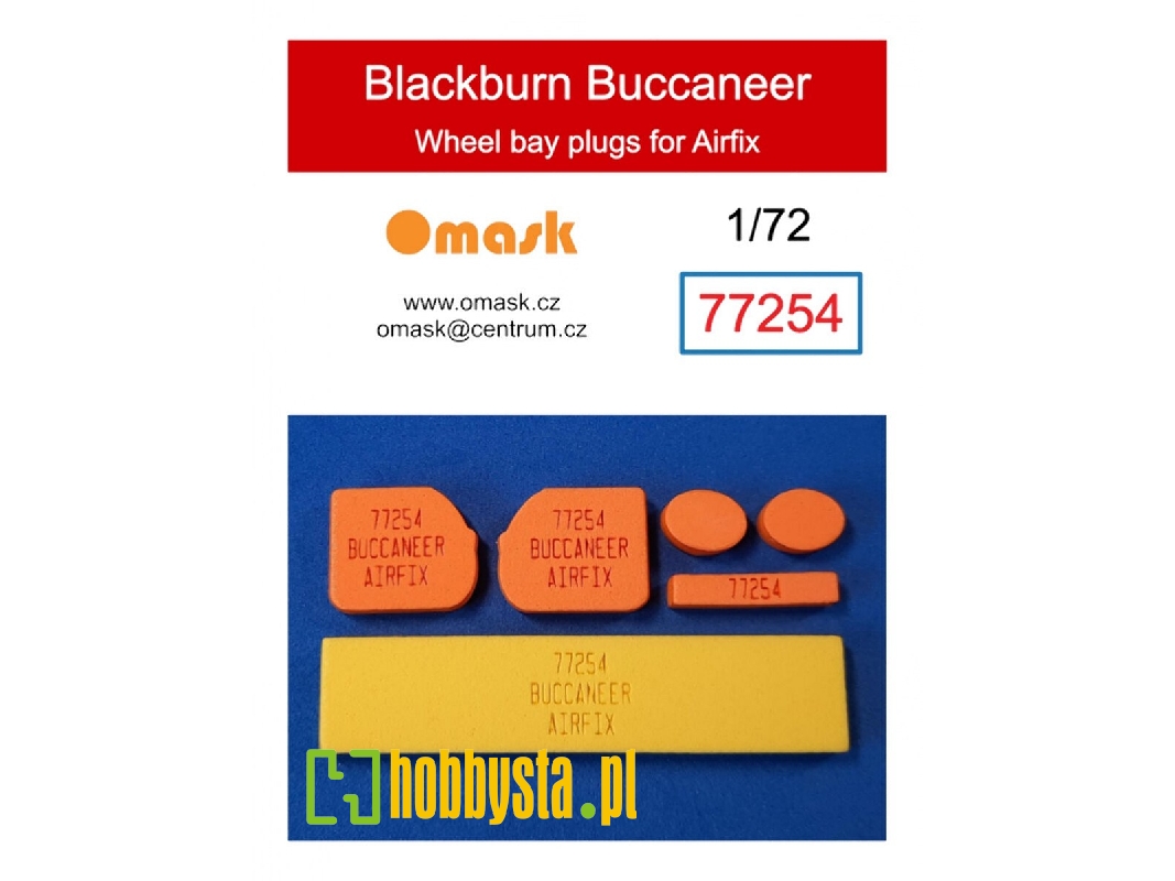 Blackburn Buccaneer - Wheel Bay Plugs (For Airfix Kits) - image 1