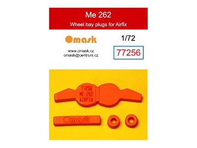 Messerschmitt Me-262 - Wheel Bay Plugs (For Airfix Kits) - image 1