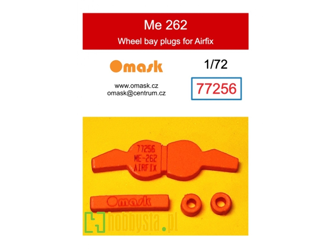 Messerschmitt Me-262 - Wheel Bay Plugs (For Airfix Kits) - image 1