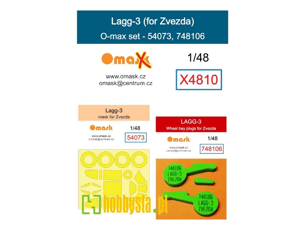 Lagg-3 - O-max Set (For Zvezda Kits) - image 1