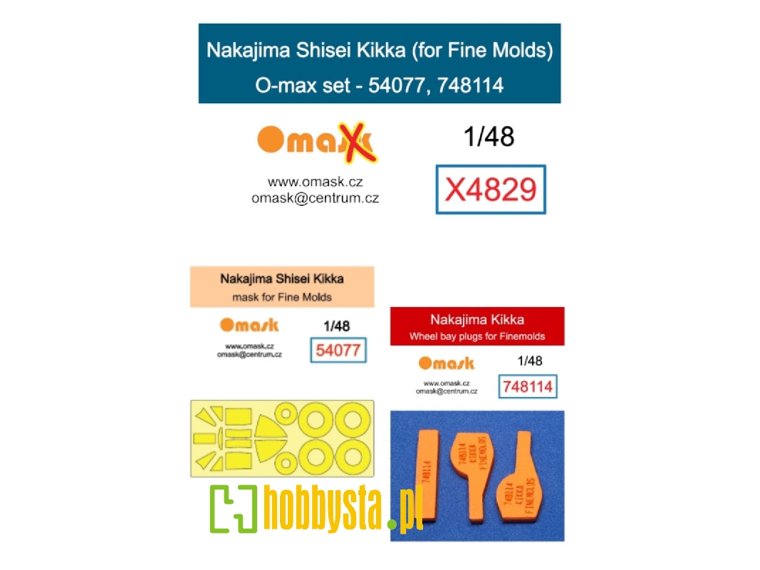 Nakajima Shisei Kikka - O-max Set (For Fine Molds Kits) - image 1