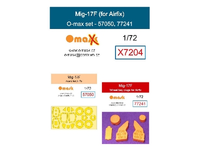 Mig-17 F - O-max Set (For Airfix Kits) - image 1