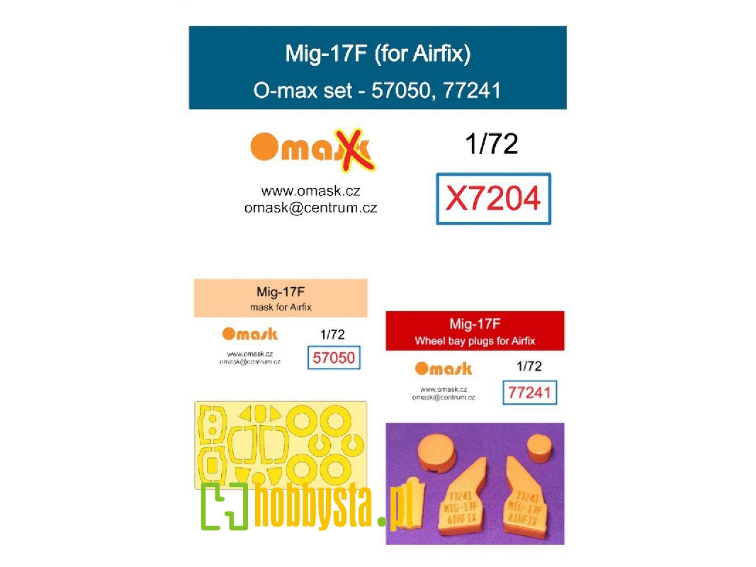 Mig-17 F - O-max Set (For Airfix Kits) - image 1