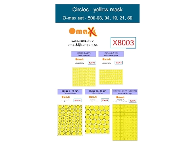 Circles Set - Yellow Mask Set - image 1