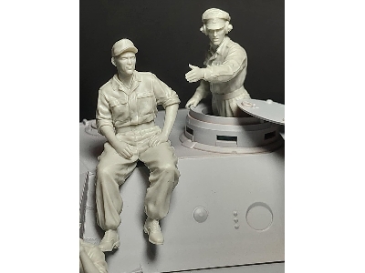 Waffen Ss Panther Turret Set (Operation Zitadelle / 2 Figures) - image 1