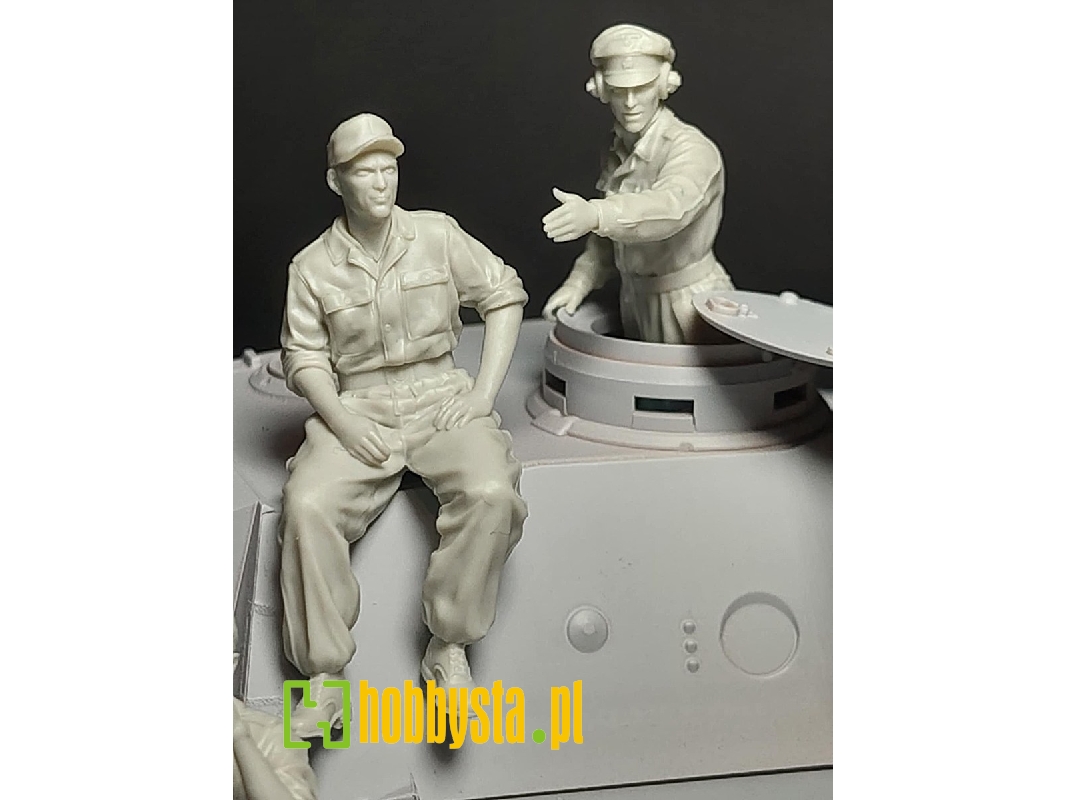 Waffen Ss Panther Turret Set (Operation Zitadelle / 2 Figures) - image 1