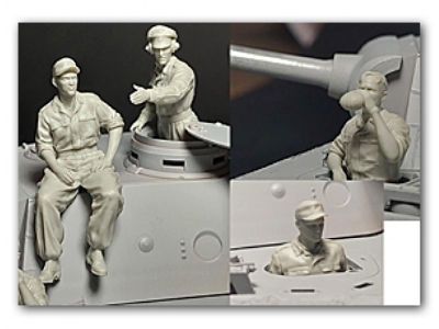 Waffen Ss Panther Crew Set (Operation Zitadelle / 4 Figures) - image 1