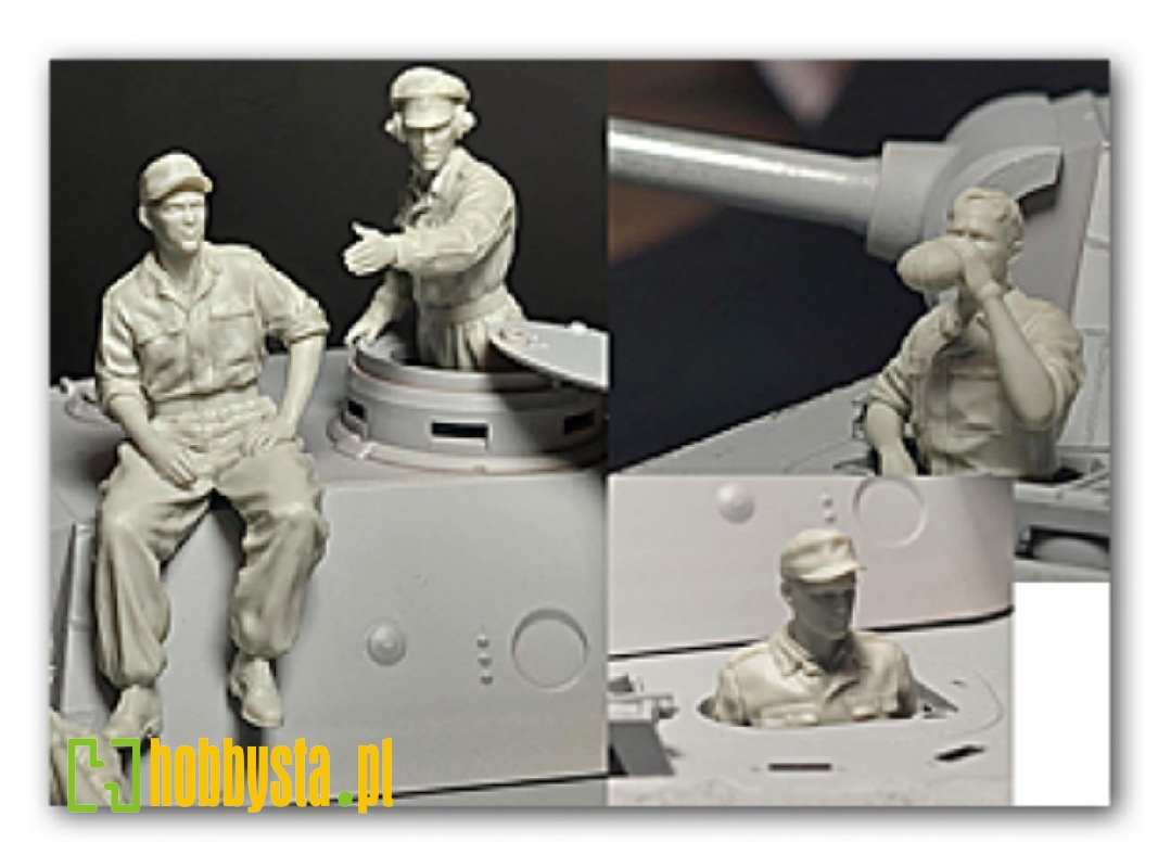 Waffen Ss Panther Crew Set (Operation Zitadelle / 4 Figures) - image 1