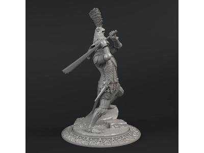 Knight With Falchon (Mid 14th Century) - image 4