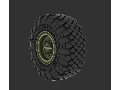 Baz 6×6 Trucks (64022) - Road Wheels - image 1