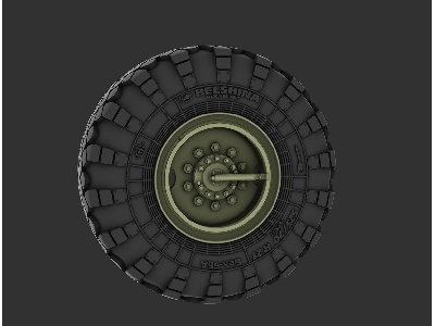 Baz 6×6 Trucks (64022) - Road Wheels - image 3