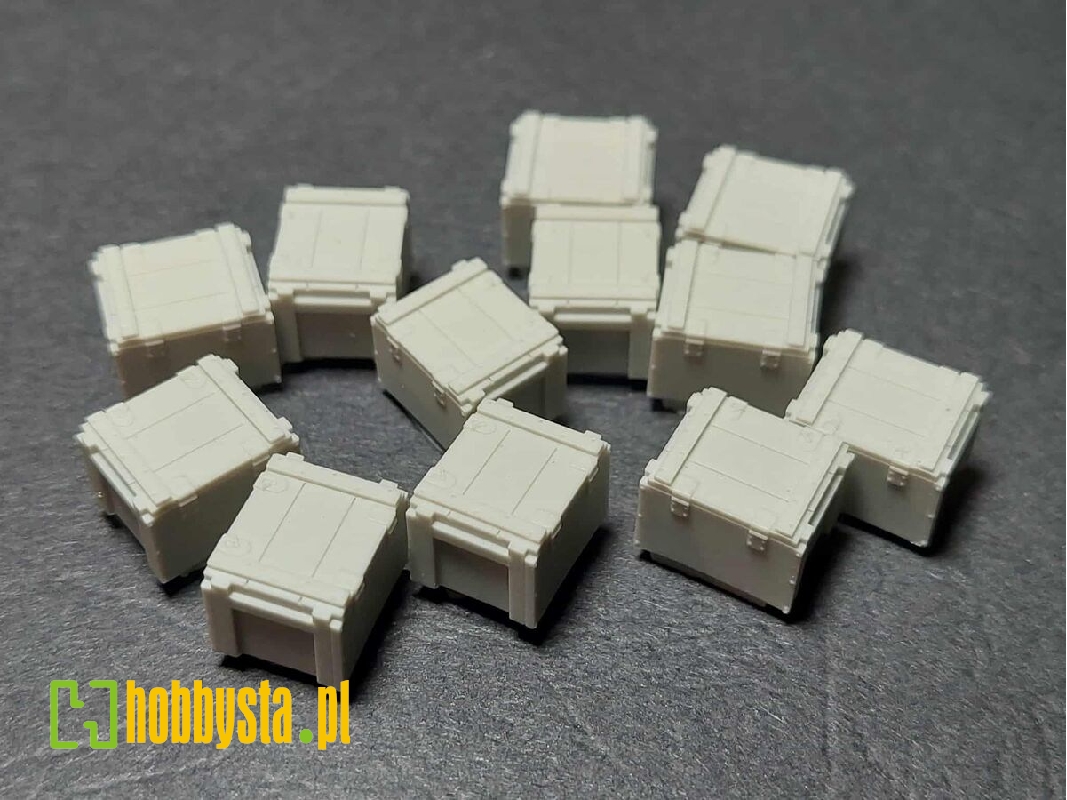 Us Wooden Ammo Boxes For 37mm M3&m5 Guns - image 1