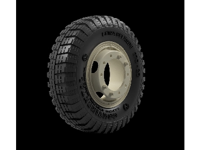 Sd.Kfz.234 - Road Wheels Continental (For Miniart Kits) - image 6
