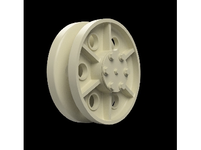 Steel Return Rollers For Stug Iii Alkett - image 3