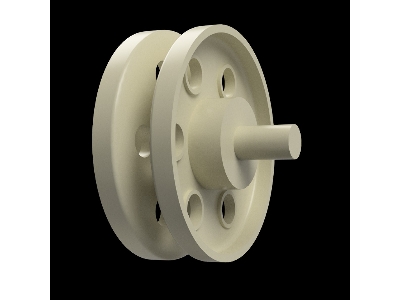 Steel Return Rollers For Stug Iii Alkett - image 1