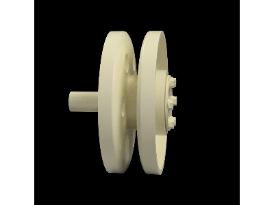 Steel Return Rollers For Stug Iii Alkett - image 1