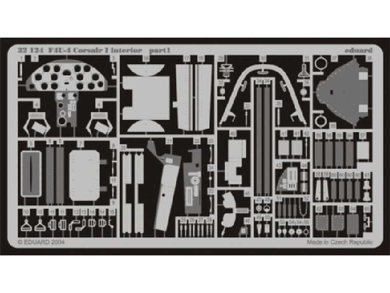 F4U-4 interior 1/32 - Trumpeter - image 1