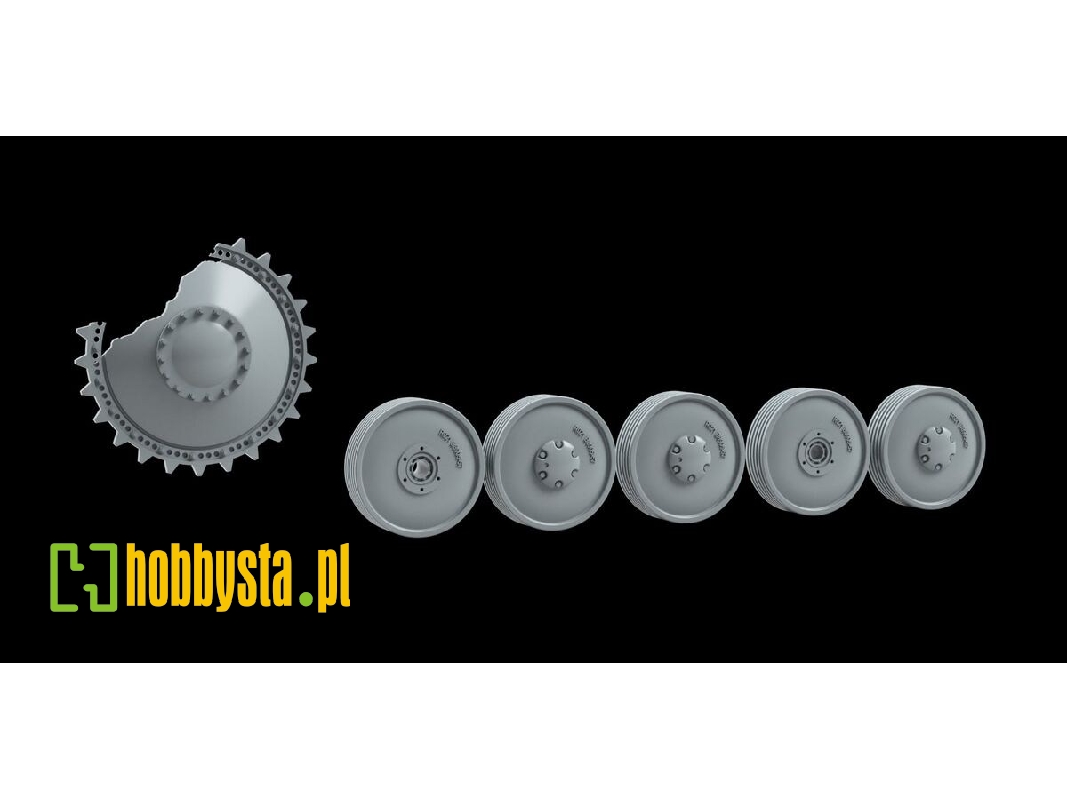 Pz.Kpfw Ii Ausf. C And F - Burn Out Wheels - image 1