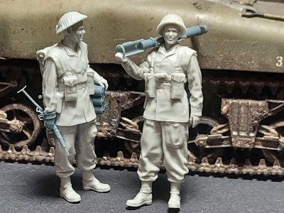 British Piat Team Set (2 Figures) - image 1