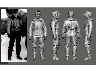 German Wwii Aces Of Jg54 Fw-190 Pilots - Fritz Tegtmeier - image 1