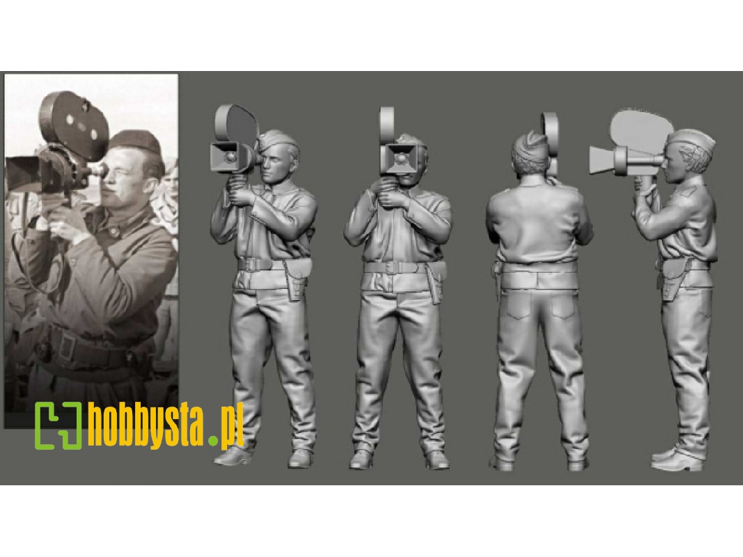 German Wwii Luftwaffe Ground Crew - Cameraman - image 1