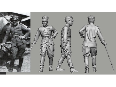 Italian Wwi Pilot Aces - Flavio Baracchini - image 1