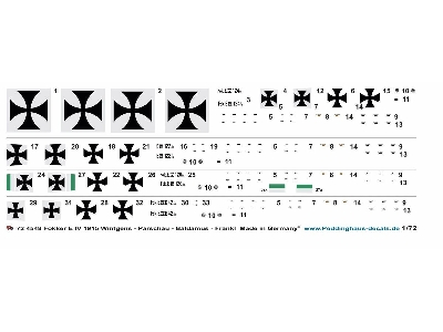 Fokker E Iv - 1915 Wintgens Parschau Baldamus Frankl - image 1
