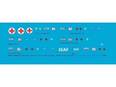 Bundeswehr Wiesel 1 And Wiesel 2 Decal Set - image 1