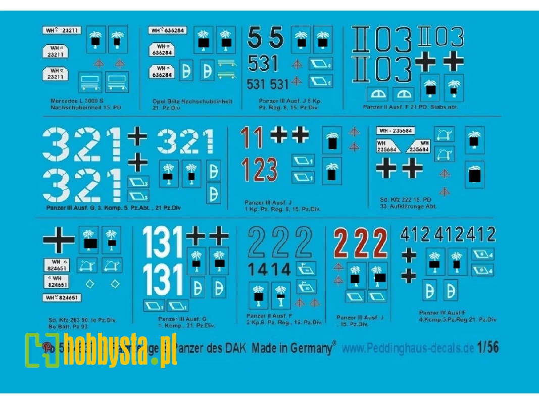 12 Vehicles & Tanks Of German Dak - image 1
