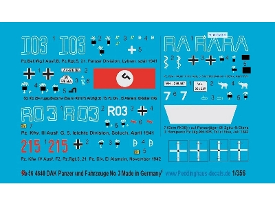 German Dak Vehicles & Tanks No.3 - image 1