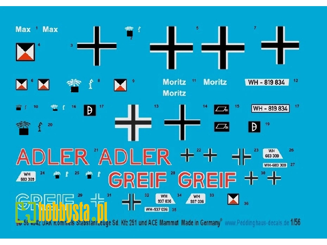 Rommels Stabsfahrzeuge Des Dak - Sd. Kfz 251 Und Ace Mammut - image 1