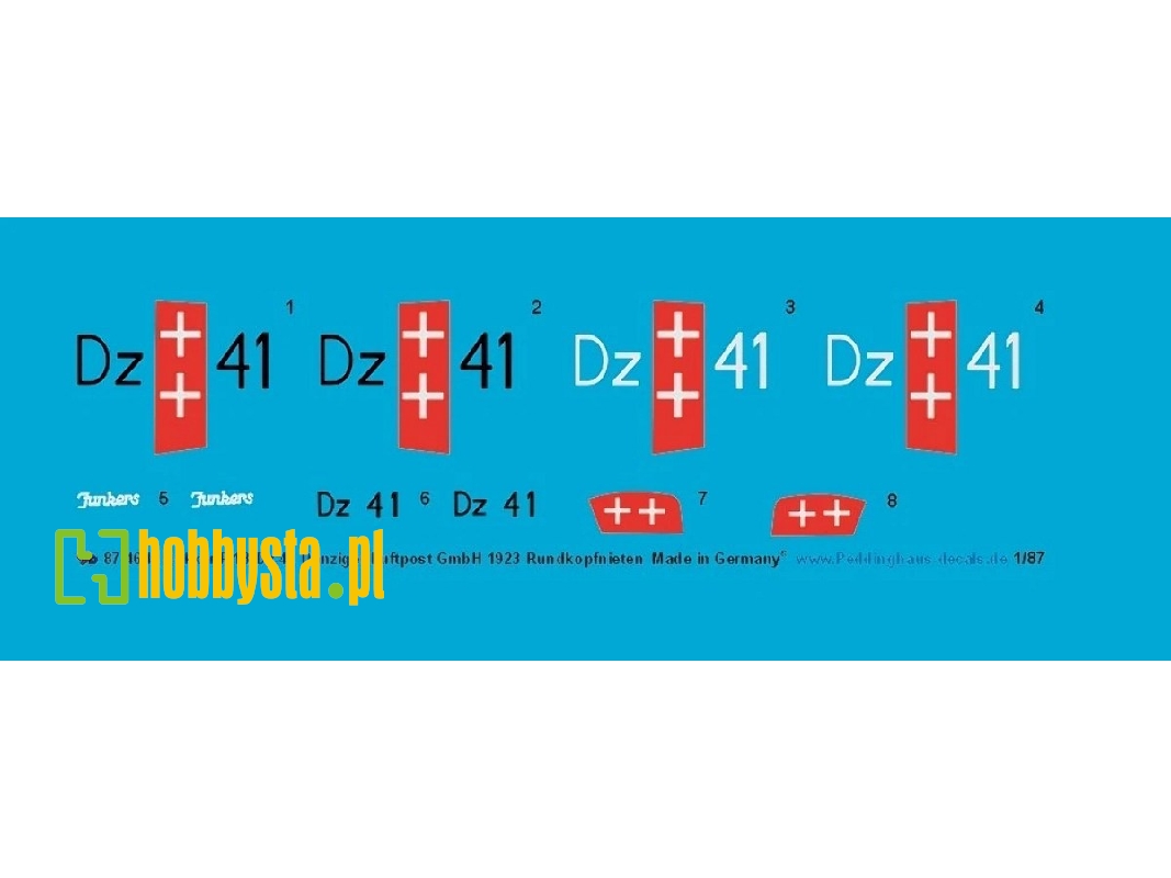 Junkers / Fokker F.13 - Dz-41 Danziger Luftpost Gmbh (1923) - image 1