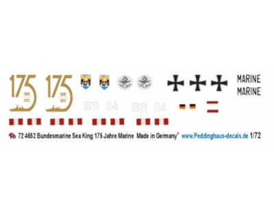 German Bundesmarine Sea King 175 Years Marine - image 1